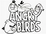 Dibujos de Angry Birds para pintar ~ Dibujos para Niños