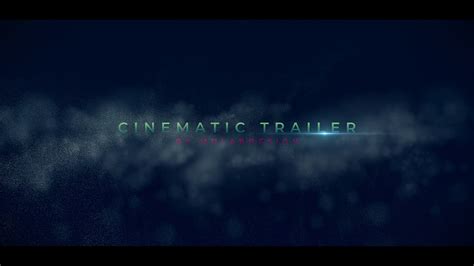 Cinematic Trailer After Effects Template Filtergrade