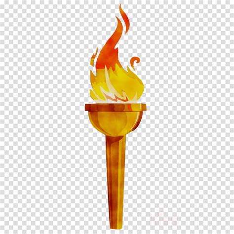 Olympic Torch Png Picture Olympic Torch Logo Png Tran