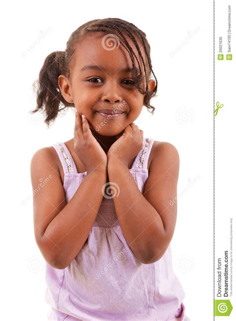 Cute boys = epic (and cute girls. Cute Black Girl Smiling Stock Photo - Image: 20021630