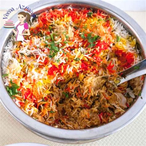 Easy Indian Chicken Biryani Recipe Veena Azmanov