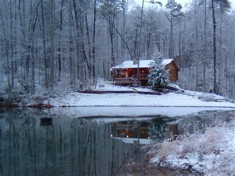 Dream Get Away With Billy Winter Cabin Cabins In The Woods Rustic Cabin