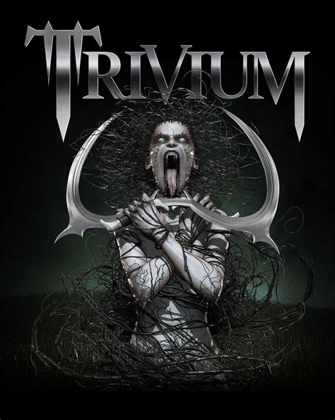 Trivium Briar Witch — Brent Elliott White Metal Posters Art