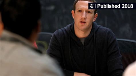 Zuckerberg Breaks His Silence Dealbook Briefing The New York Times