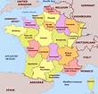 Large Detailed Map Of France