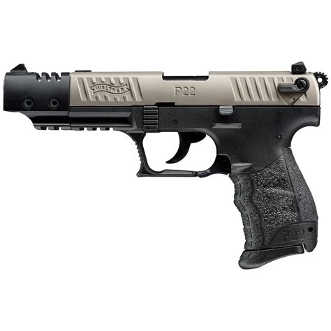 Walther P22 22 Long Rifle 5in Blacknickel Pistol 101 Rounds