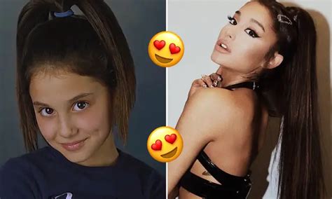 Ariana Grande Shares Adorable Childhood Photo Showing Her Rocking Her