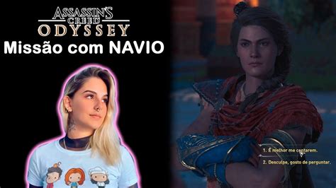 Ana Clara fazendo uma Missão com NAVIO Assassins Creed Odyssey YouTube