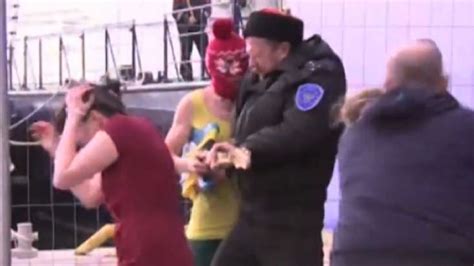 Video Shows Pussy Riot Members Beaten By Cossacks Cnn
