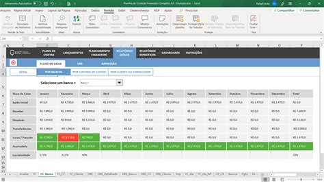 Planilha De Controle Financeiro Completo Em Excel 40 Planilhas Em Excel Cloud Hot Girl