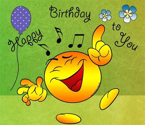 An Image Of A Happy Birthday To You Cartoon Character With Balloons And