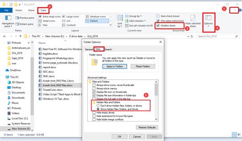 How To Show And Hide Files In Windows 10