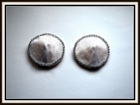 Burlesque Style Bridal Pasties In White Lace And Jeweled Etsy