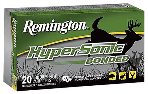 Remington Hypersonic Bonded 30 06 Springfield 150 Gr Psp Core Lokt