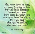 Beautiful Irish Sayings, Proverbs, Blessings, And Prayers - Guy and the ...