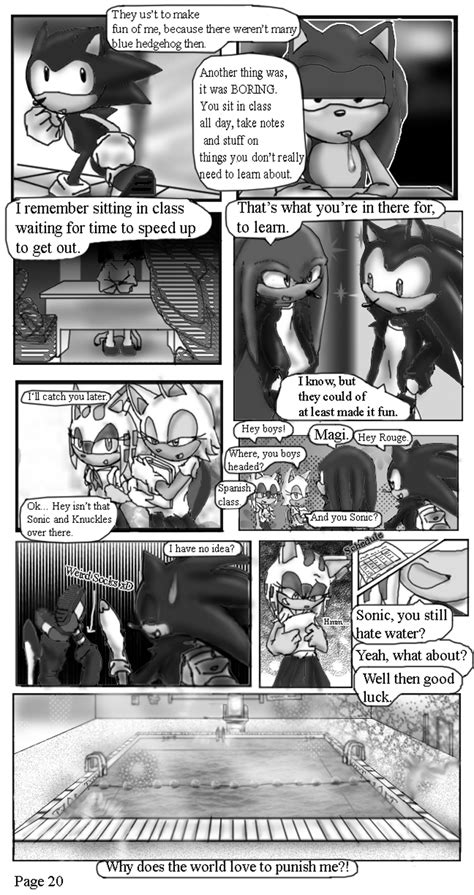 Sonic High School Comic Pg20 By Qtstarthehedgehog On Deviantart