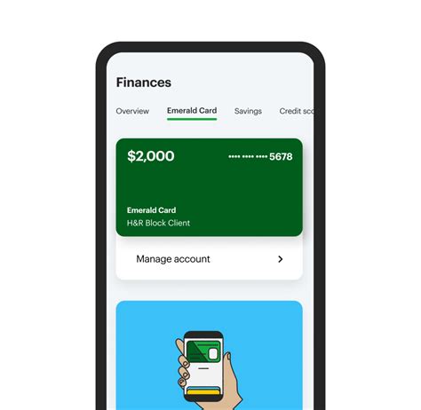 There is also a mobile app available. Emerald Card® Login | H&R Block