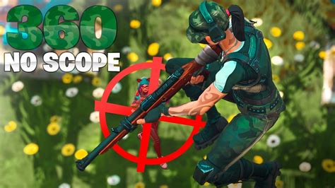 360 No Scope En Fortnite Battle Royale Youtube