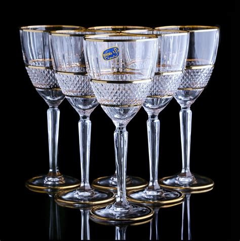 Bohemia Crystal Wine Glasses Brilante Collection Bohemia Crystal Original Crystal From