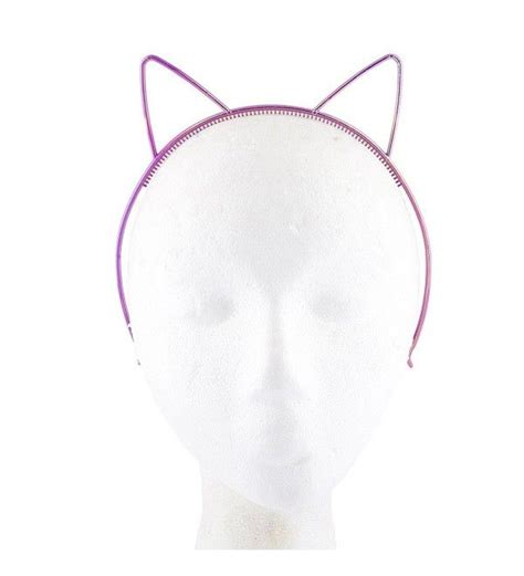 Shades Of Cat Ear Headband For Girls Party Favor Set 3pc Rainbow