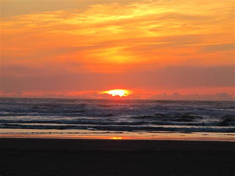 Pacific Ocean At Sunset Sunset Pacific Ocean Ocean