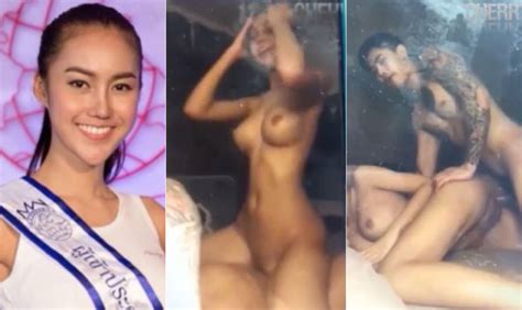 Miss Thailand World 2016 Jinnita Buddee Sex Tape Porn Scandal