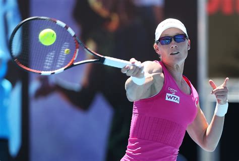 Top Seed Samantha Stosur Set For Semi Finals Hobart International Tennis