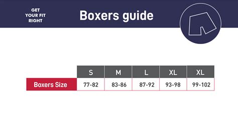 Ellina Lingerie Man’s Boxer Size Chart