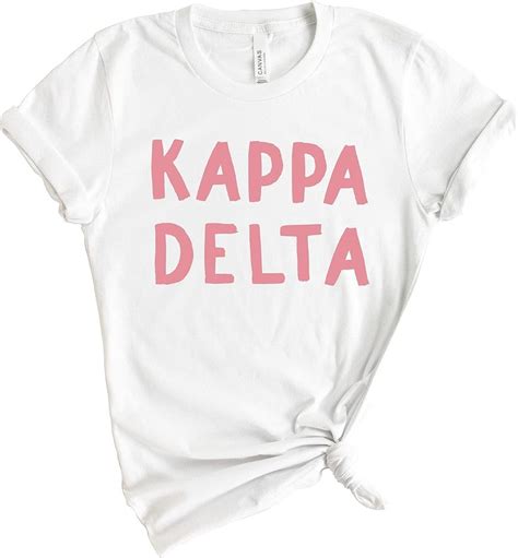 Kappa Delta Letter Shirts