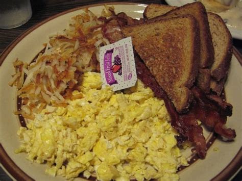 Scrambled Eggs Bacon Toast Hash Browns Yelp