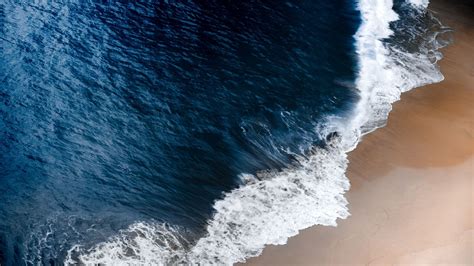 Desktop Wallpaper Balis Beach Sea Waves 4k Hd Image Picture