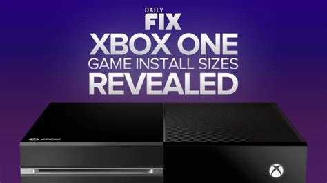 Xbox One Game Install Sizes Revealed Ign Daily Fix Ign Video
