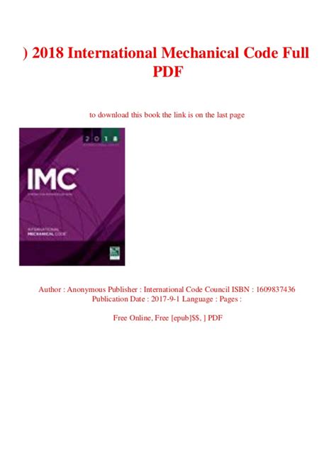 25%(4)25% found this document useful (4 votes). International Mechanical Code 2017 Pdf Free Download - tctree