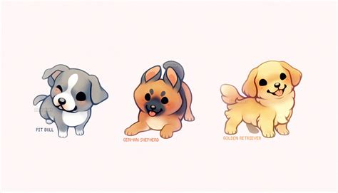 The Good Boys Gang 🐶 Cute Drawings Cute Animal Drawings Cute Art