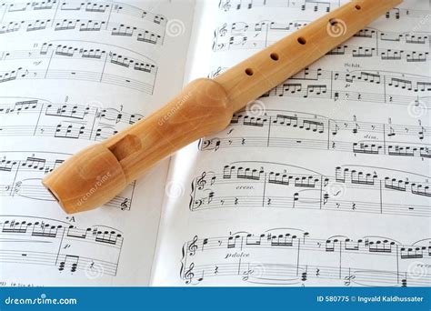 Flute And Notes Royalty Free Stock Photo Image 580775