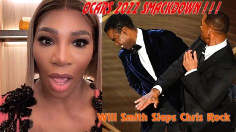 Will Smith Slaps Chris Rock Oscars 2022 Uncensored Full Smacks Punch Youtube