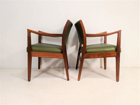 Shop our green modern armchairs selection from top sellers and makers around the world. Mid Century Modern Walnut Armchairs, Green Naugahyde by ...