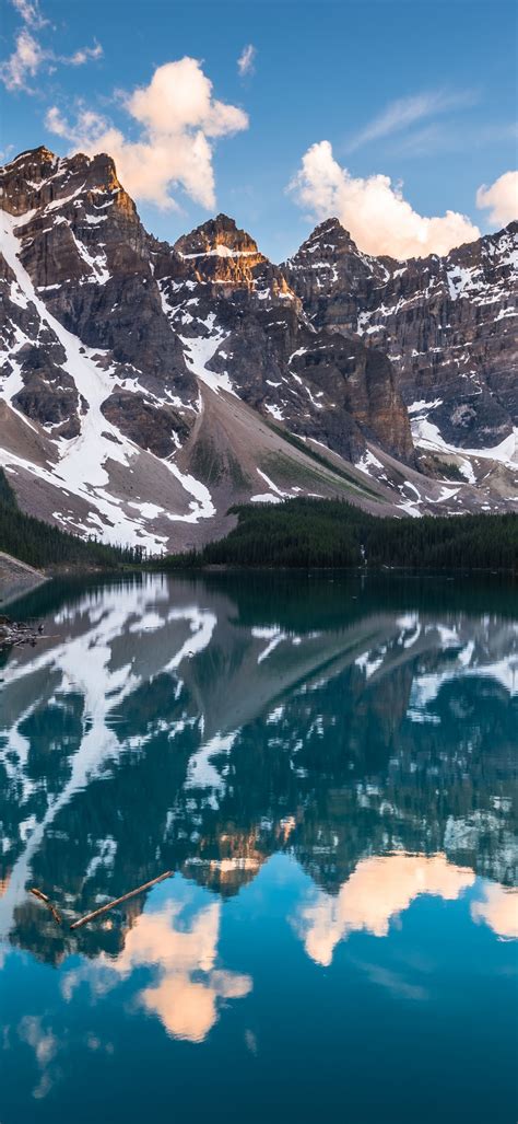 Moraine Lake Wallpaper 4k Canada Reflection Nature 2878