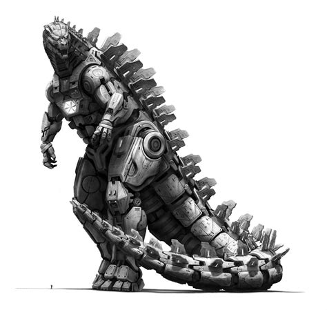 Mfs 6 Mechagodzilla Monsterverse Inspired By Eatalllot Godzilla