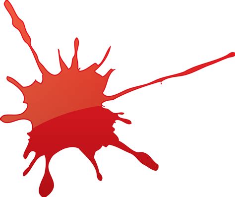 Cartoon Blood Splatter Png Download The Free Graphic