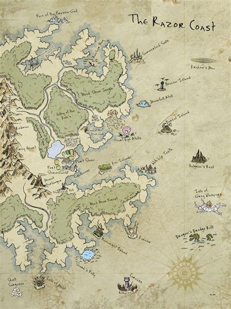 Fantasy Cartography By Sean Macdonald Fantasy Map Making Fantasy World