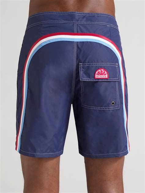 Sundek Rainbow Board Shorts In Blue For Men Navy 3 Lyst
