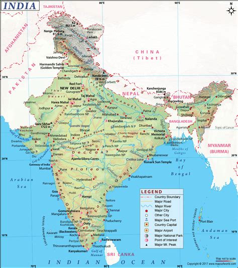 Physical Map Of India Pdf Download Testasl