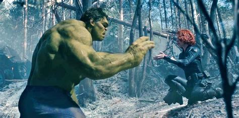 Escena Eliminada Hulk Y Viuda Negra Marvel Vengadores Infinity War
