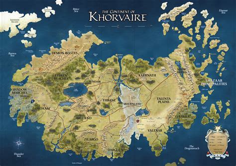 Bild Khorvaire Map A Symphony Of Steam And Magic Wiki Fandom