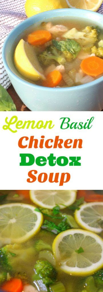 I will say that one of the best things about this soup recipe is that you can make it ahead of time and use it as part of your meal prep for the week. Lemon Basil Chicken Detox Soup - Forks 'n' Flip Flops