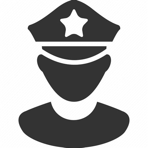 Officer Police Policeman User Icon Download On Iconfinder