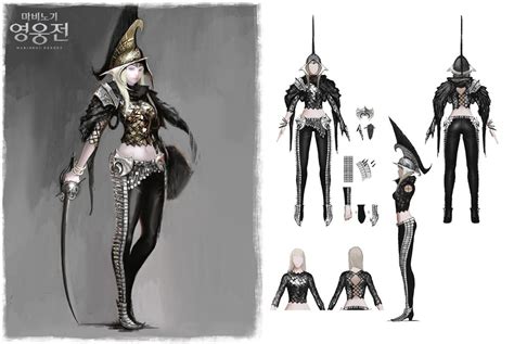 Vindictusmabinogi Heroes Armor Sets Female Character Concept Female