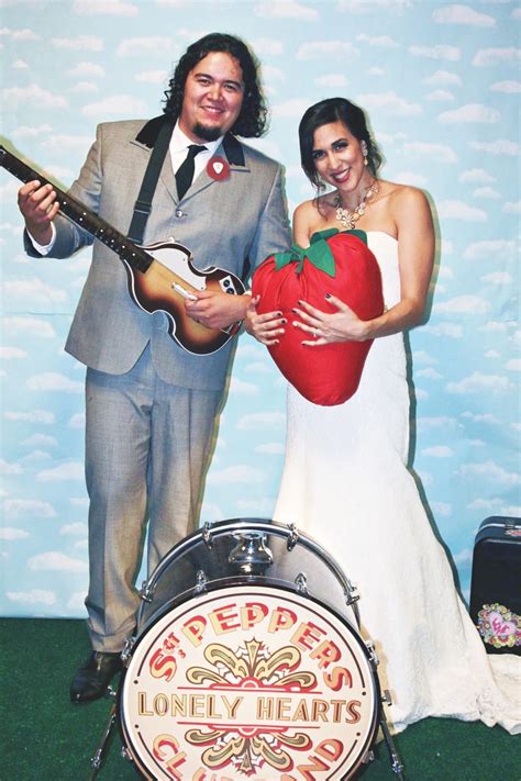 The Musical Marital Tour A Beatles Themed Wedding