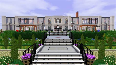 Mansion Des Larpas A Contemporary Modern Luxury Mansion For The Sims
